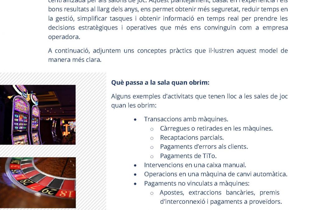 Avantatges de tenir un sistema de gestió centralitzat