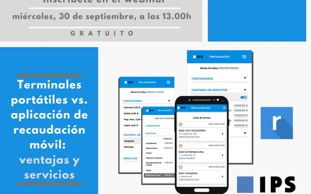 Inscripción webinar app recaudación móvil de IPS
