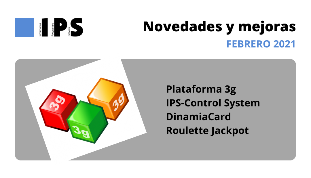 Novedades y mejoras IPS de febrero