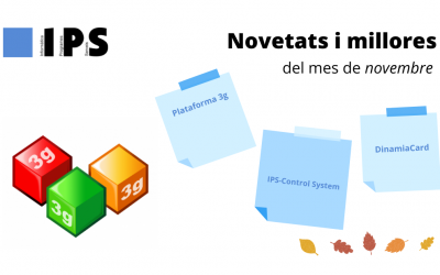 Novetats i millores del mes de novembre