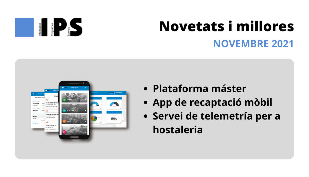 Novetats i millores de la Plataforma màster