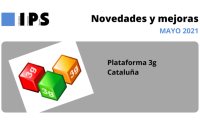 Novedades y mejoras de la Plataforma3g mayo 2022