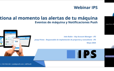 Webinar IPS: Gestiona al instante las incidencias de tus máquinas con Eventos y Notificaciones Push