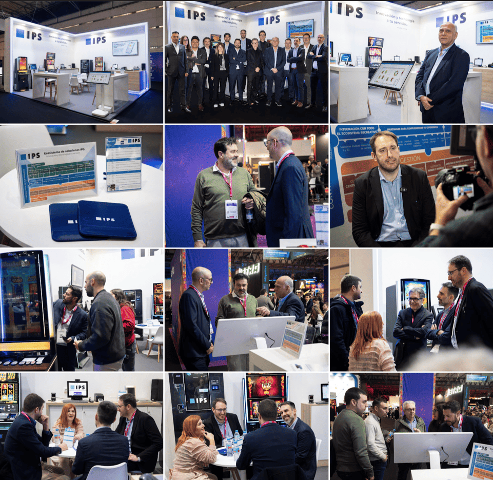 Stand de IPS en ICE Barcelona 2026 con encuentros y demostraciones tecnológicas