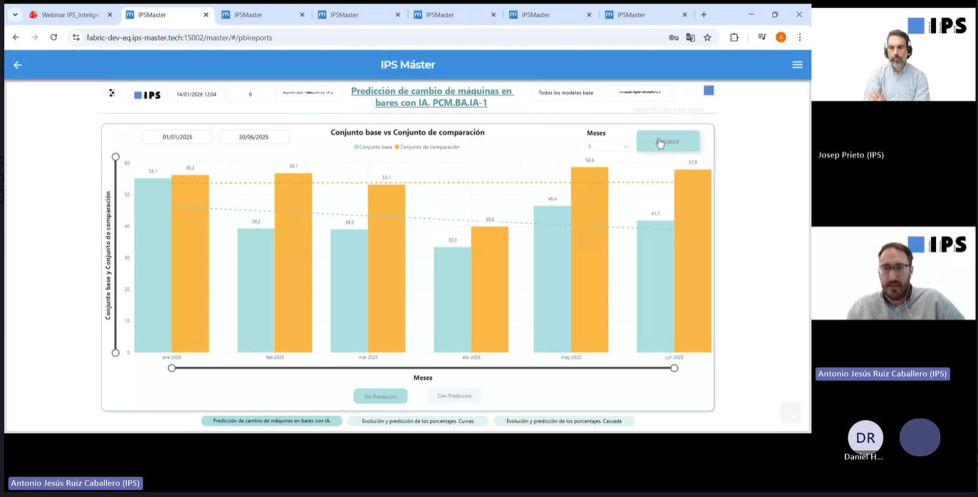 IA para decidir el cambio de máquinas: claves del webinar de IPS
